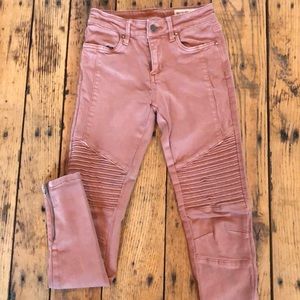 Moto Style Jeans